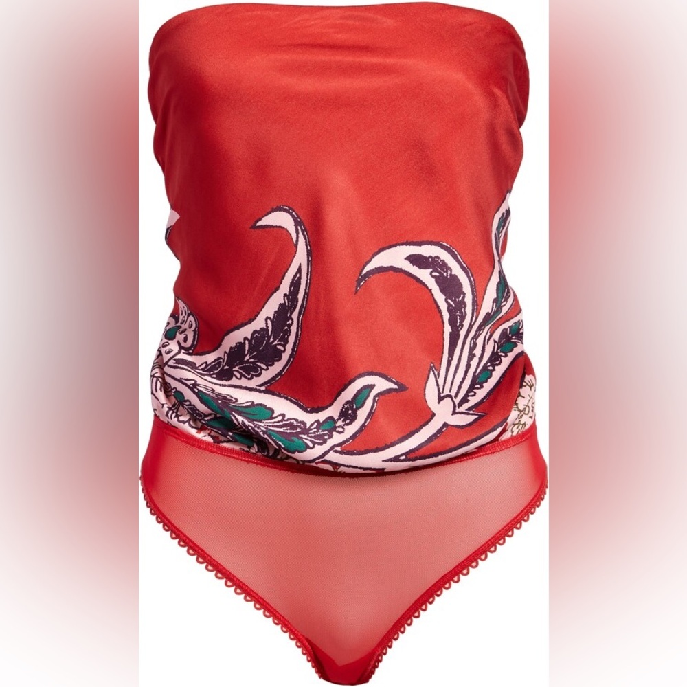 Free People Spellbound Strapless bodysuit